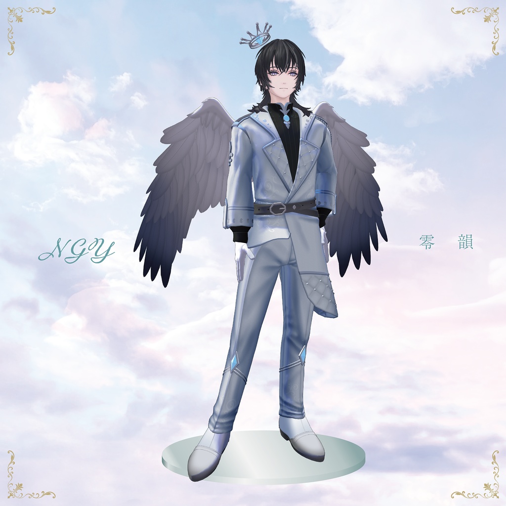 【3D衣装】Fancy Dress Style -jacket-<VRC対応>