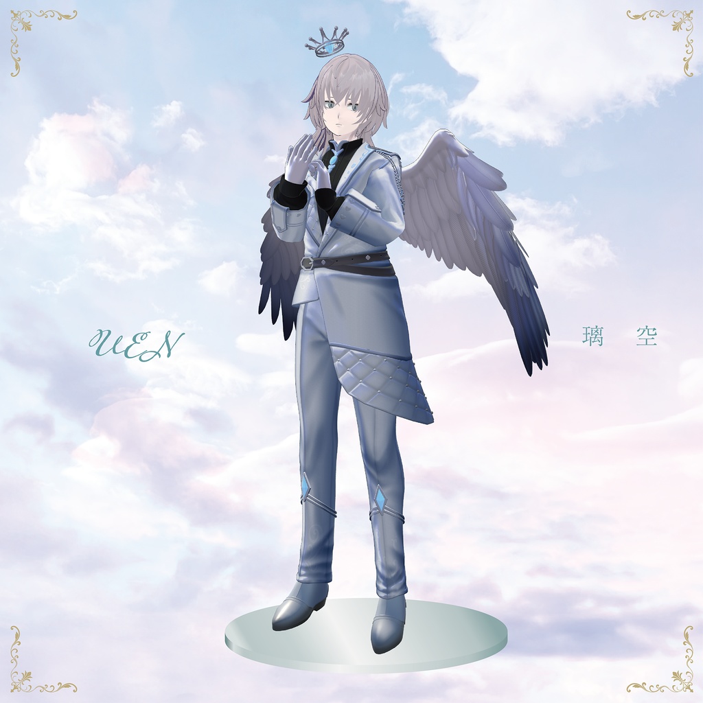 【3D衣装】Fancy Dress Style -jacket-<VRC対応>