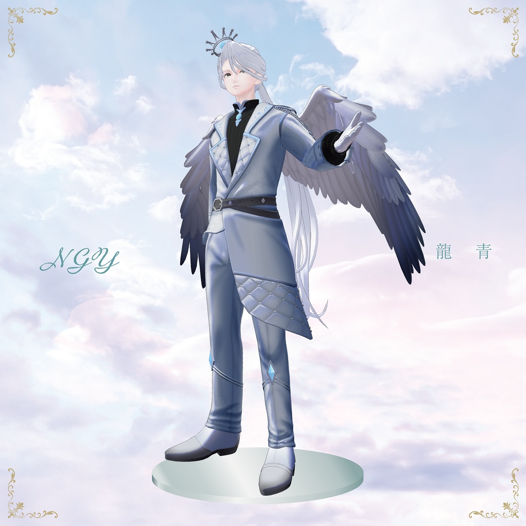 【3D衣装】Fancy Dress Style -jacket-<VRC対応>