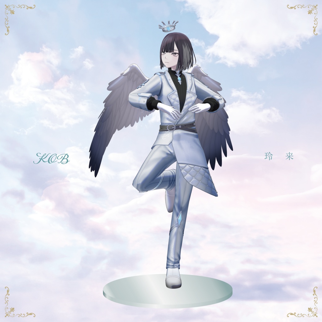 【3D衣装】Fancy Dress Style -jacket-<VRC対応>