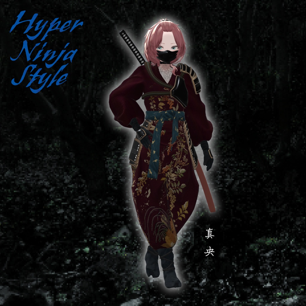 【3D 衣装】Hyper Ninja Style<VRC 対応>