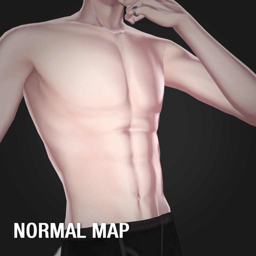 Body Normal Map For Komano