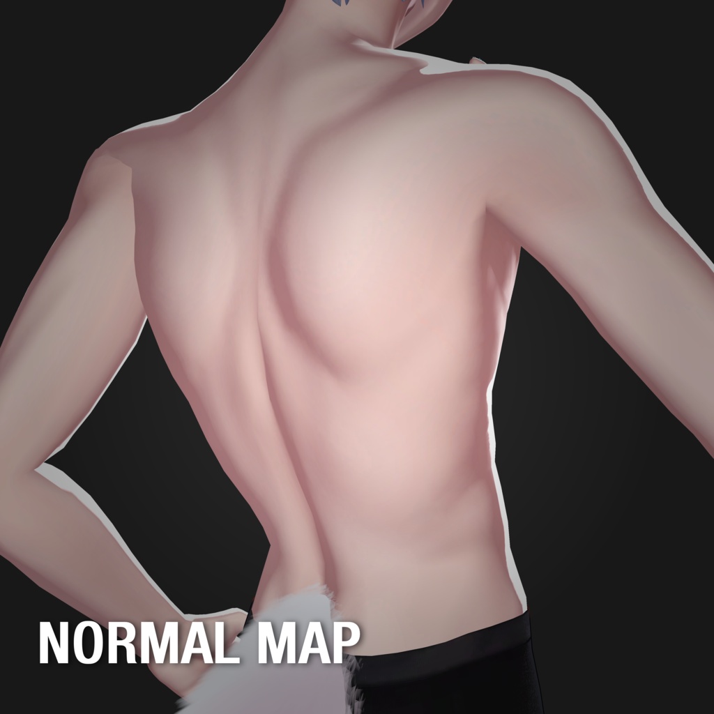 Body Normal Map For Komano