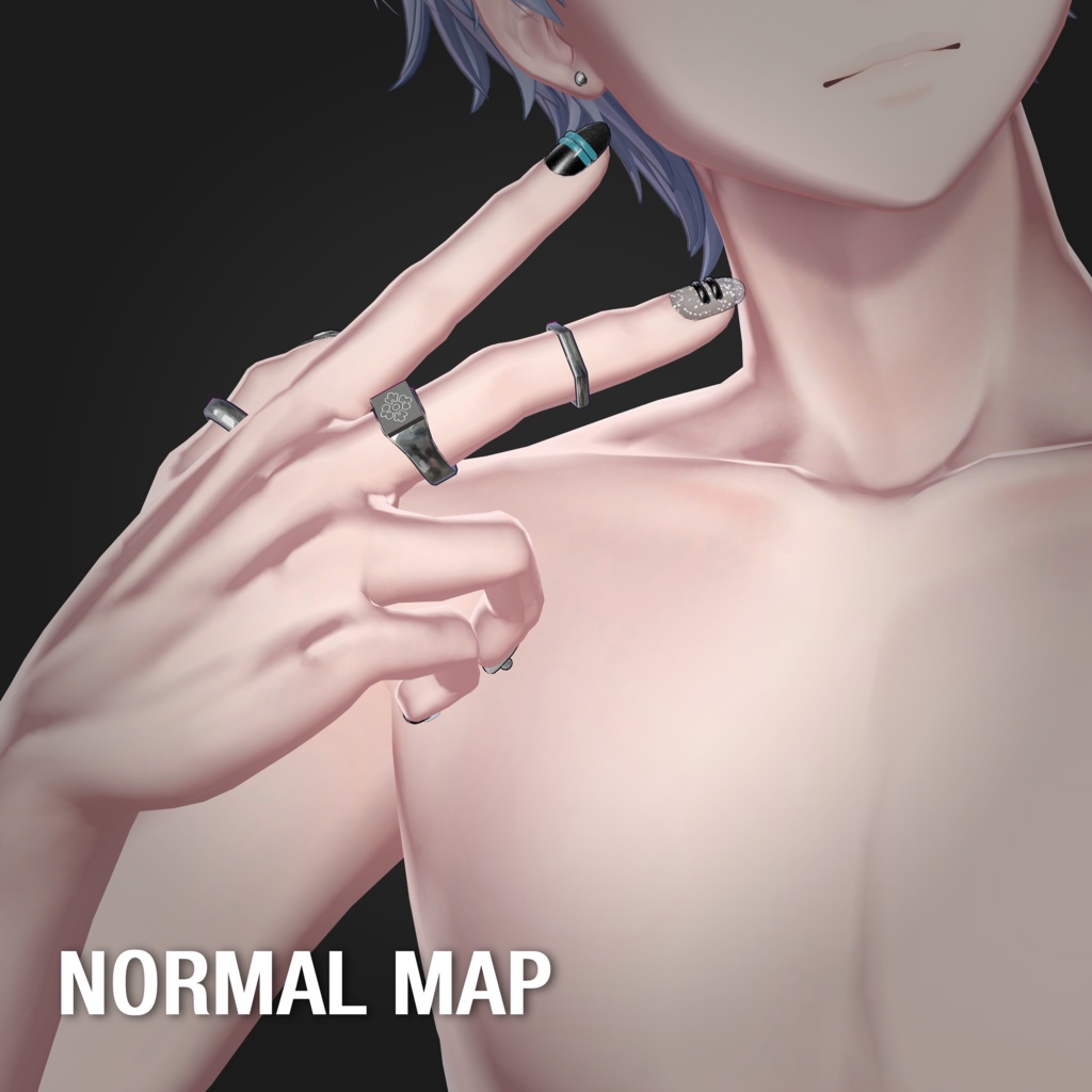 Body Normal Map For Komano