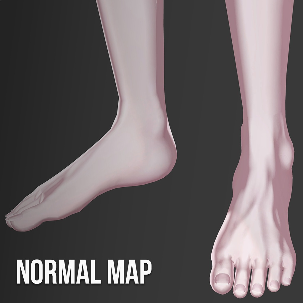 Body Normal Map for Suzuya