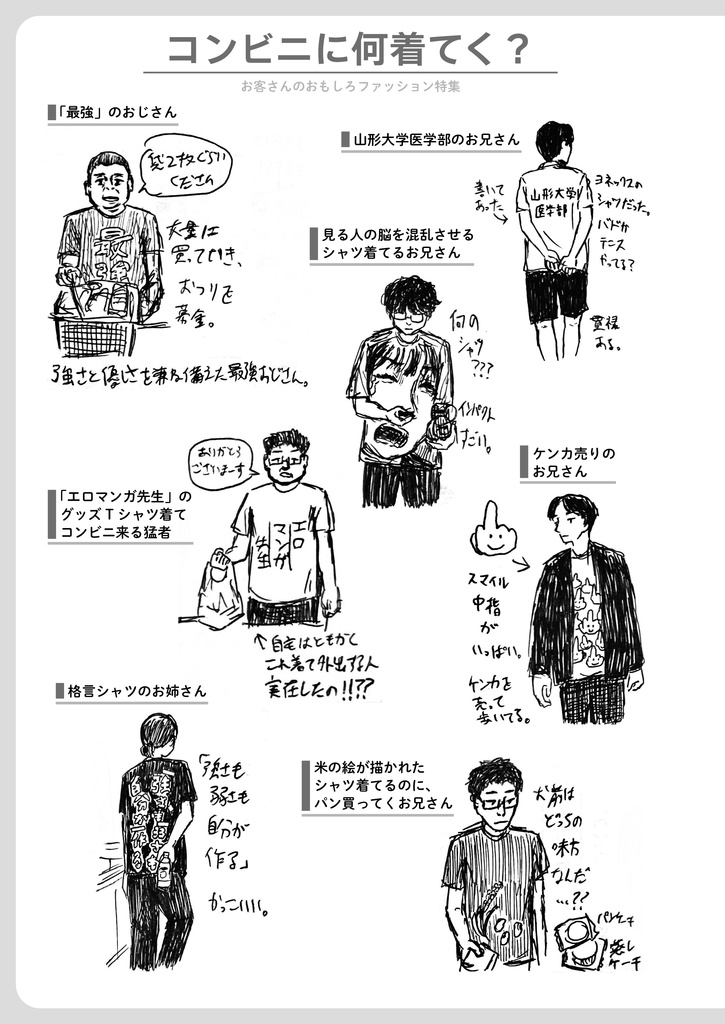 コンビニ店員の人間観察日記【ダウンロード版】