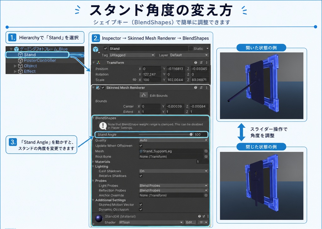 【リリース開始SALE 50%OFF】ゲーミングフォトフレーム