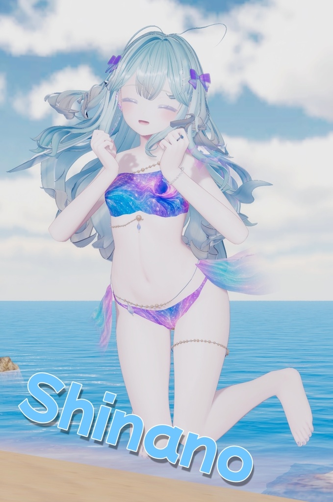 Beta Fish Mermaid【4Avatar対応】