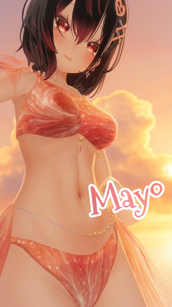 Beta Fish Mermaid【4Avatar対応】
