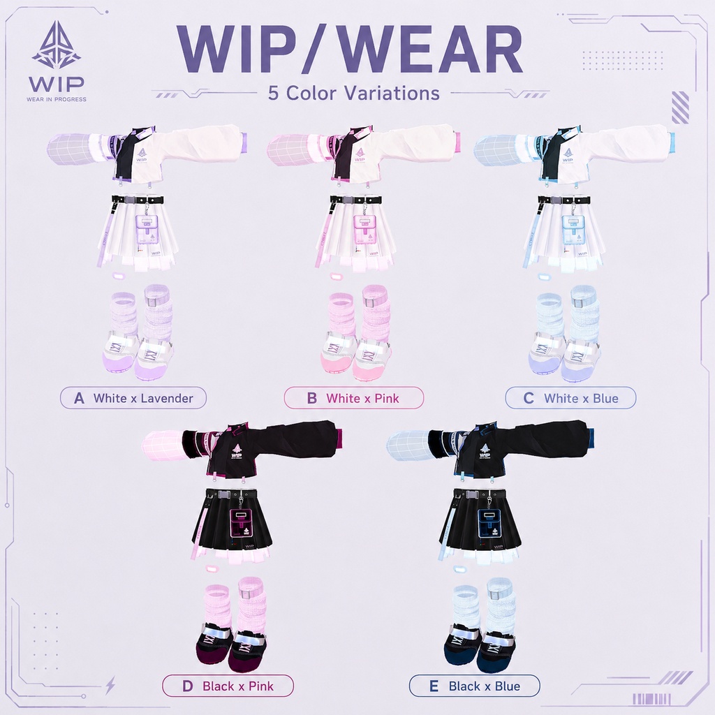 WIP/WEAR - Work in Progress 【キプフェル対応】