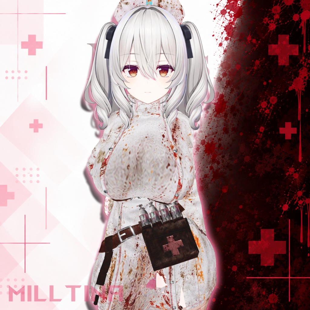 【ハロウィンナース】Nurse's Secret Day&Night Shift【7アバター対応】