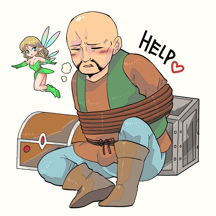 D&D2 村のオッサン（緊縛）アクリルグッズ