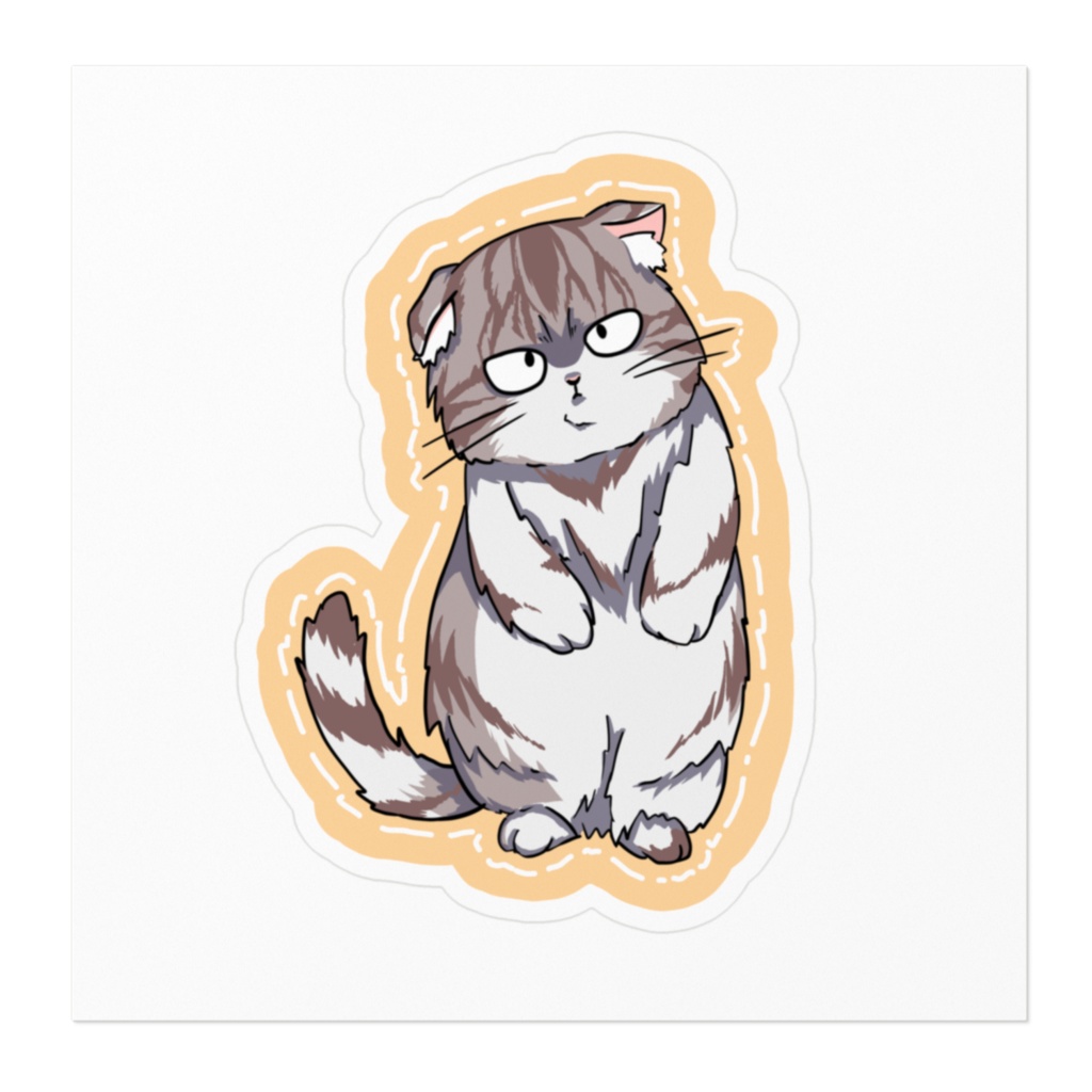 マンチカンステッカー