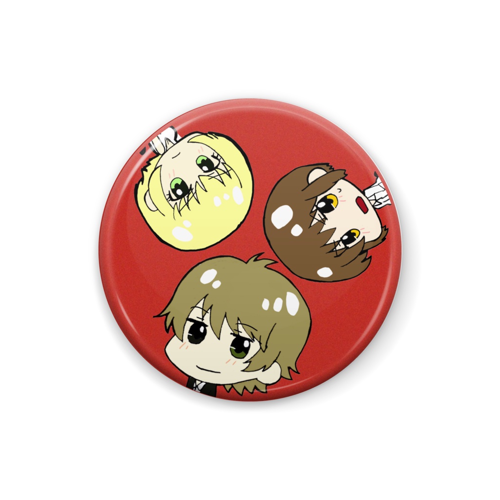 bilingual カジノ組 缶バッジ