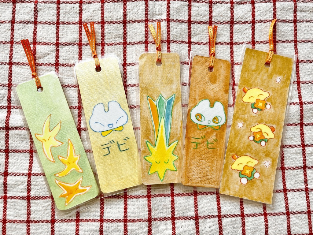 (小)キラキラ原画のしおり