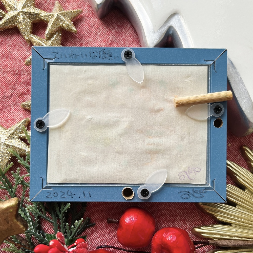 《額装原画》ていねいな願い