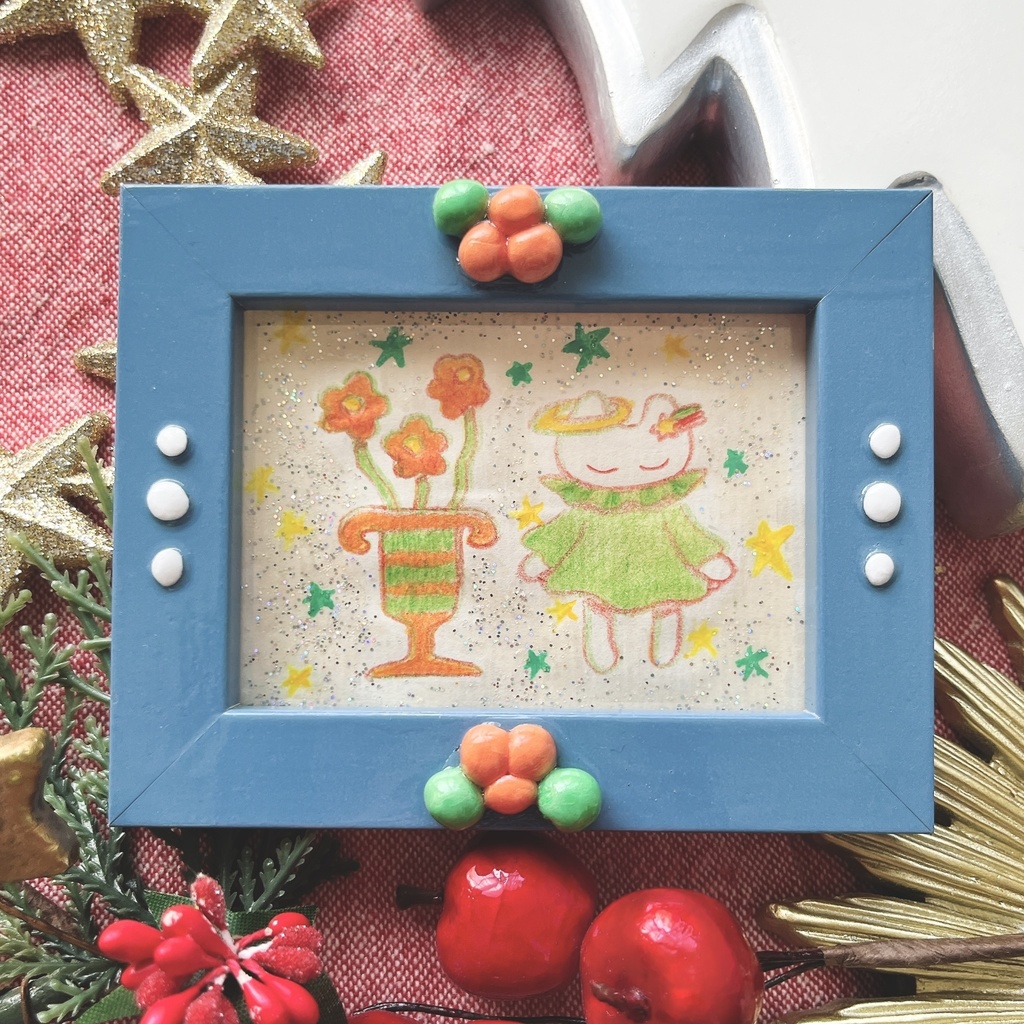 《額装原画》ていねいな願い