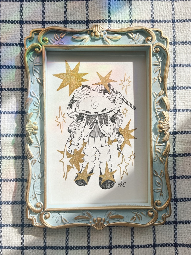 《額装原画》うろんなダンサー