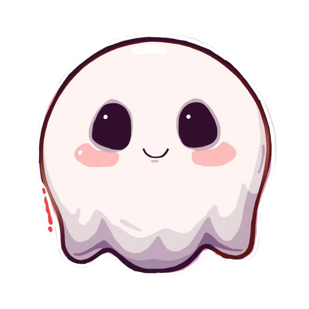 ポップでかわいいハロウィンクリップアート10点セット(PNG透過)