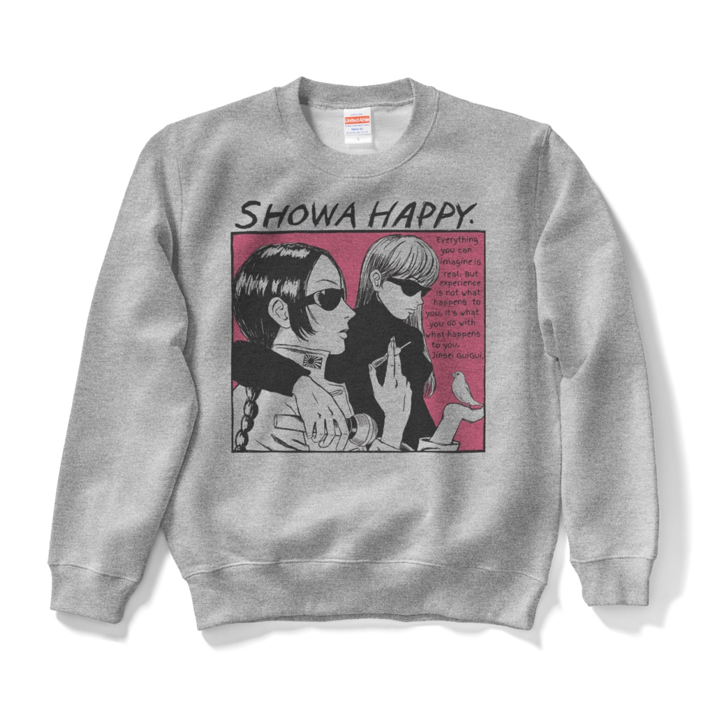 ブラックコーヒー事件スウェット(ピンク)