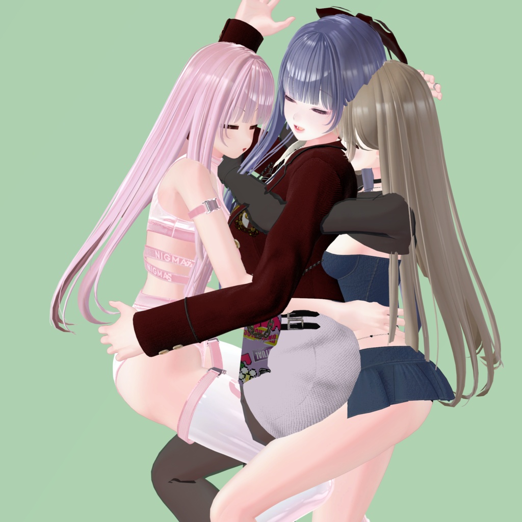 【無料版有】 Couple Pose Animation Pack 2