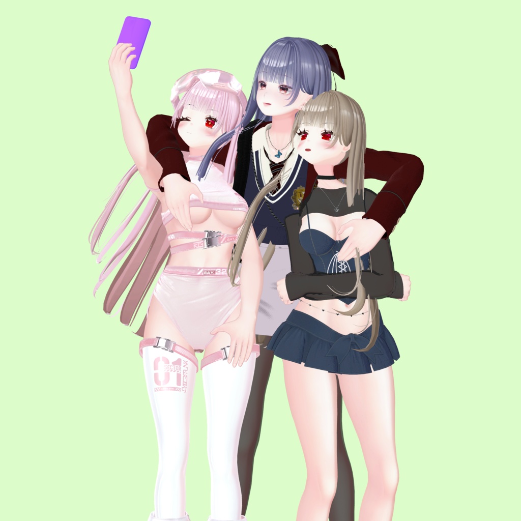 【無料版有】 Couple Pose Animation Pack 2