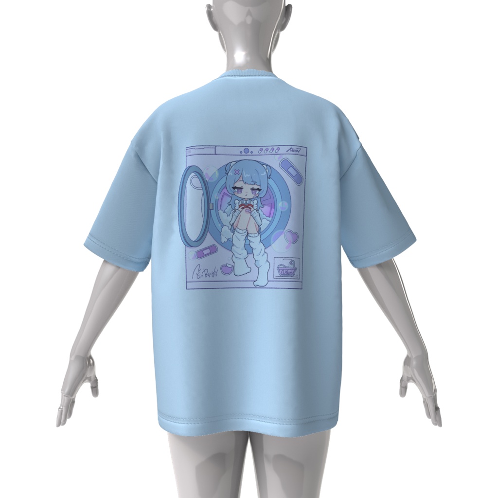 命の洗濯キャンセル界隈 ビックシルエットT