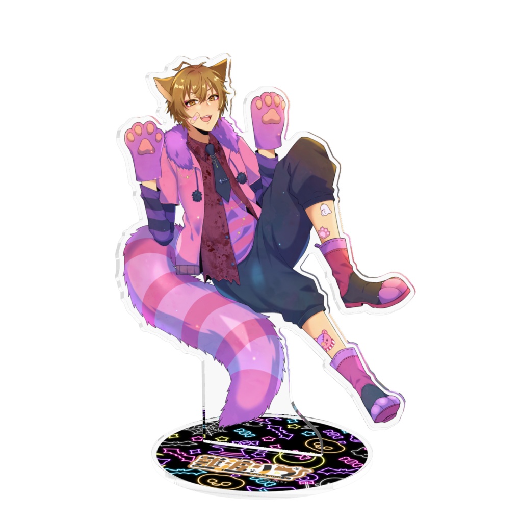 2022ハロウィンチェシャ猫🐾アクリルフィギュア