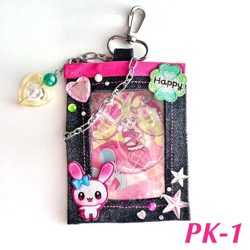 平成女児❤︎カードホルダー 〜PINK〜
