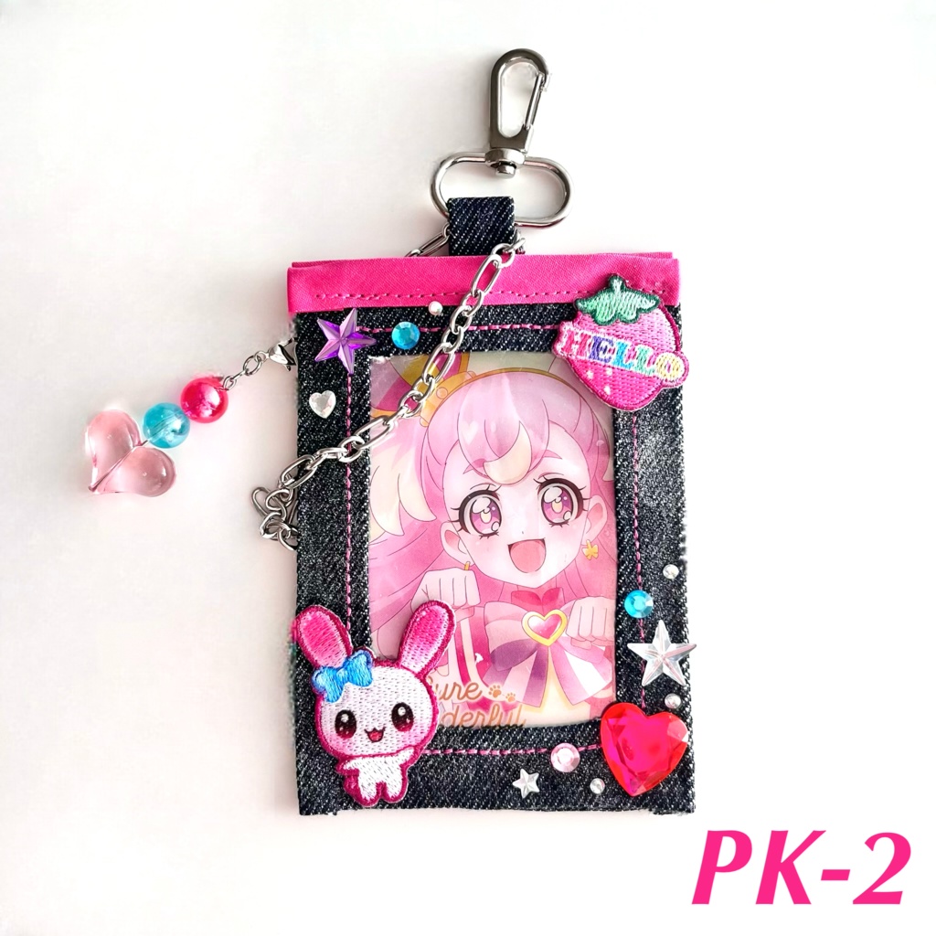 平成女児❤︎カードホルダー 〜PINK〜