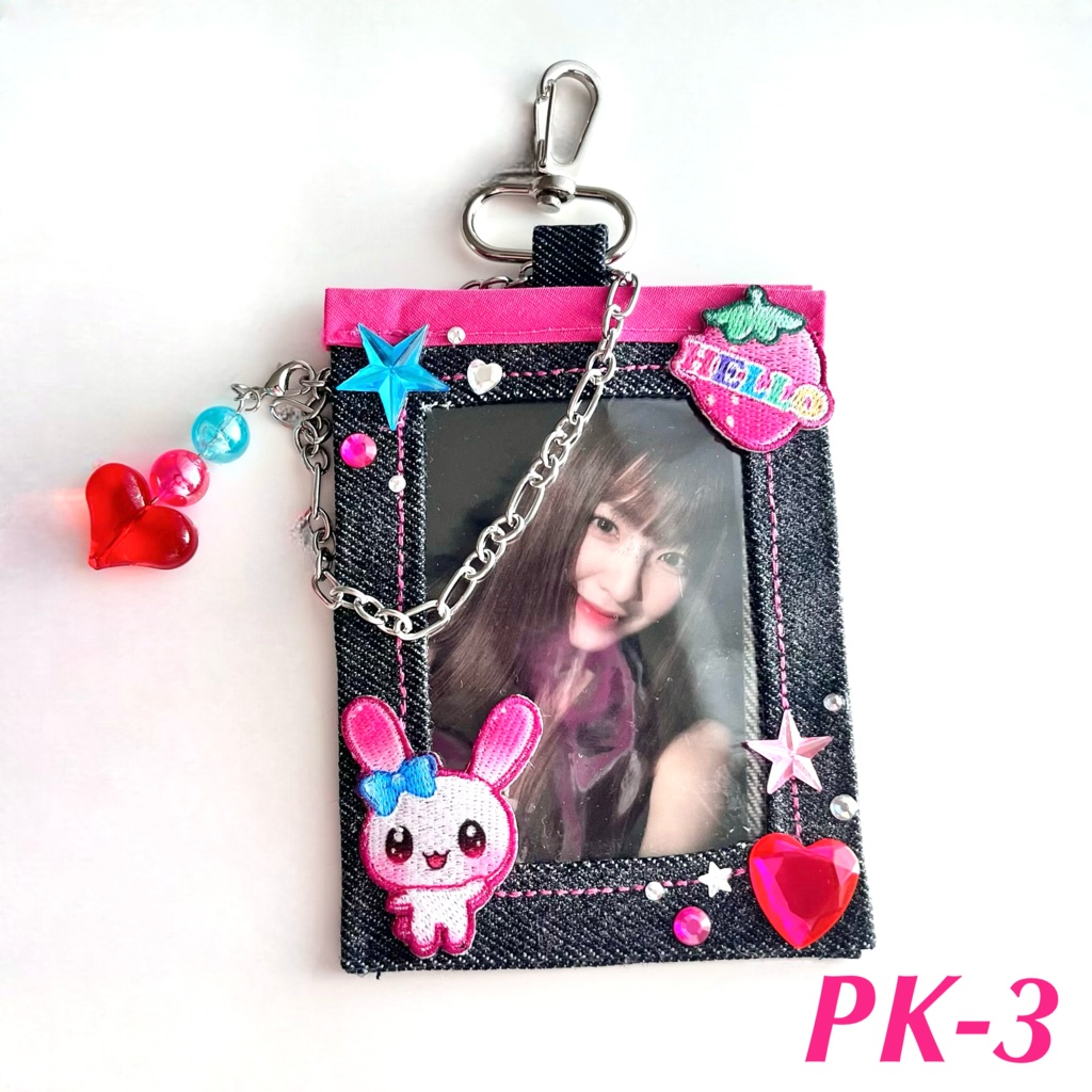 平成女児❤︎カードホルダー 〜PINK〜