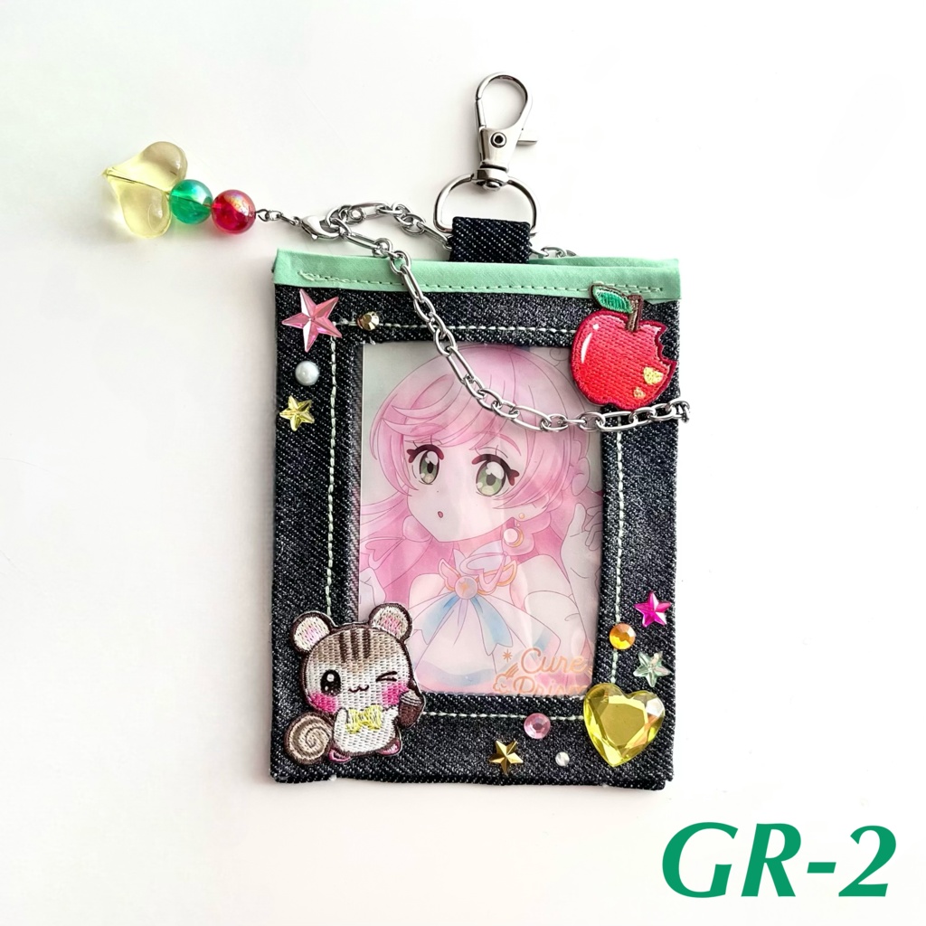 平成女児❤︎カードホルダー 〜GREEN〜