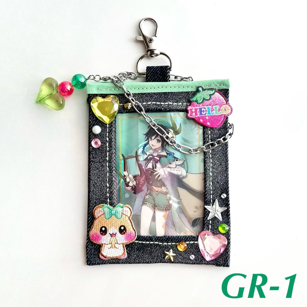 平成女児❤︎カードホルダー 〜GREEN〜