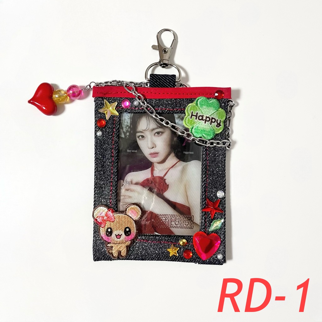 平成女児❤︎カードホルダー 〜RED〜