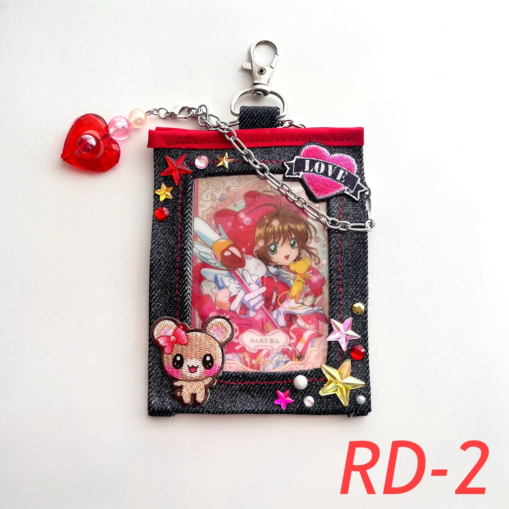 平成女児❤︎カードホルダー 〜RED〜