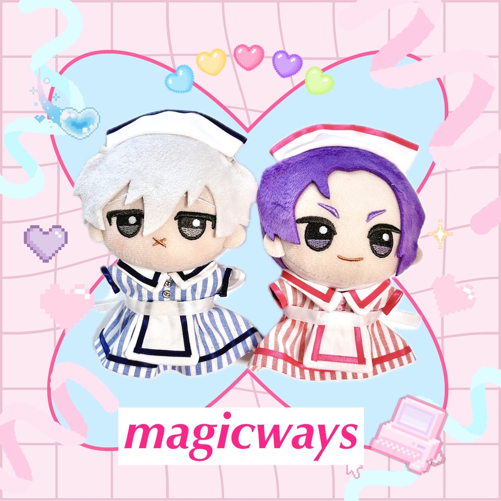 Diner maid costume❤︎ 10〜11cmサイズ ぬい服
