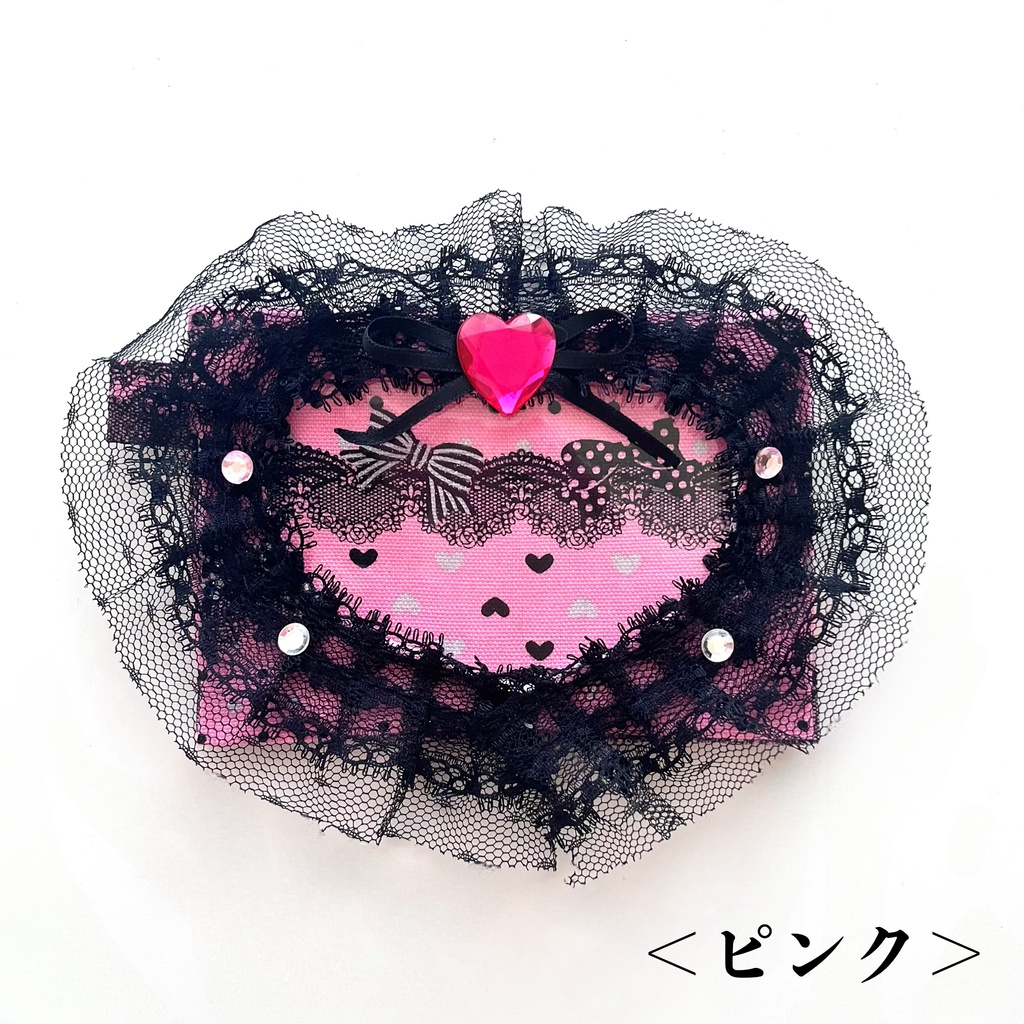 【9/9 21:00〜販売スタート】姫GAL風❤︎カードホルダー(横向き)