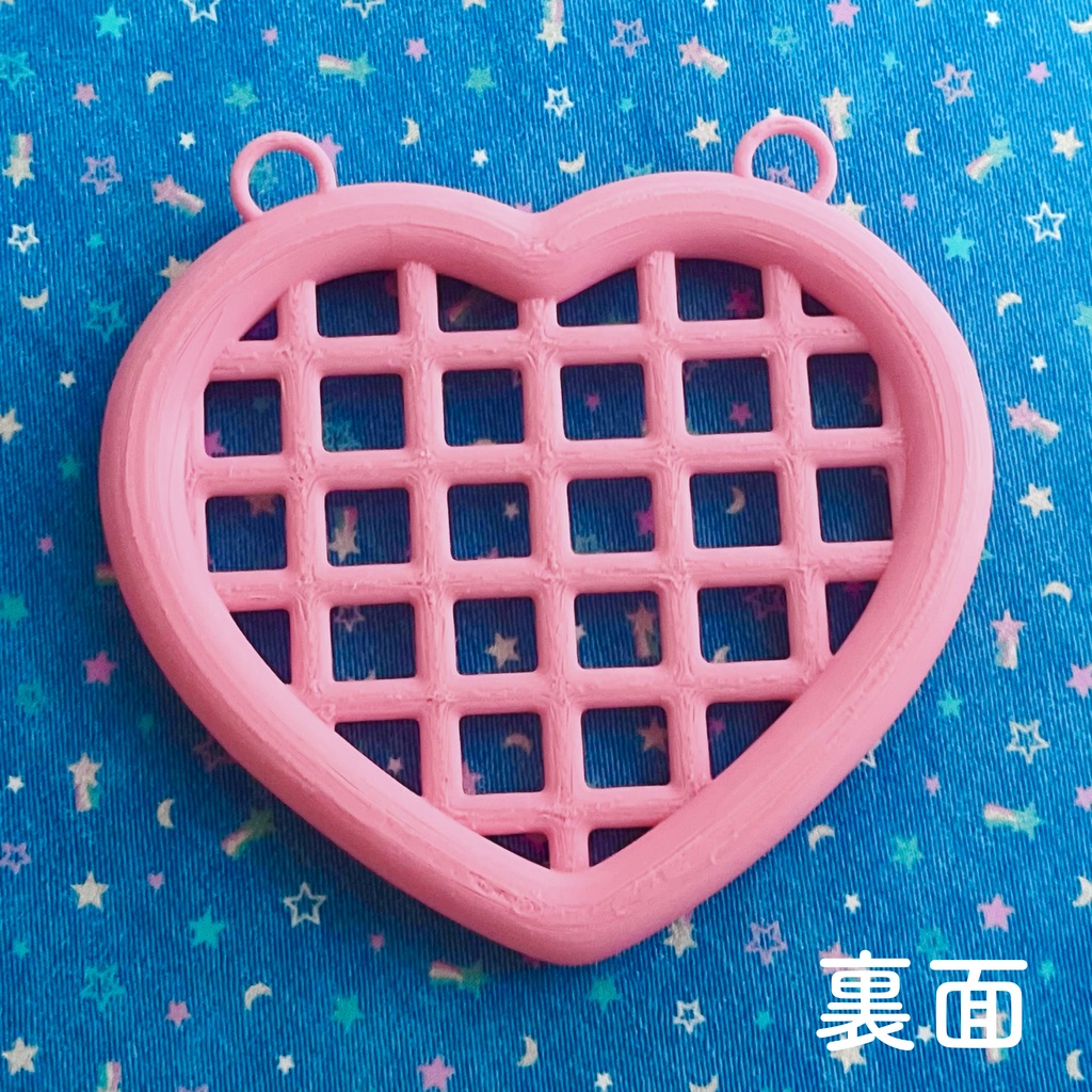 <推し部屋作りに♪>レトロポップ ファンシーハートのウォールネット