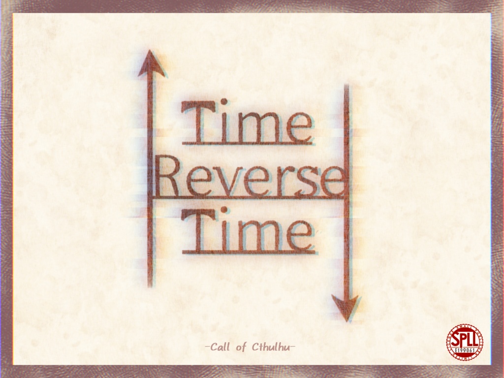 Time・Reverse・Time【SPLL:E199061】