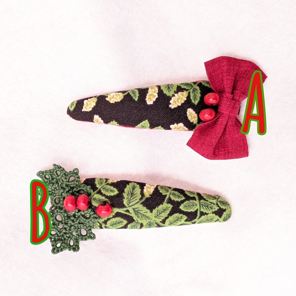 ■ヒイラギのくるみパッチン✳スリーピン■