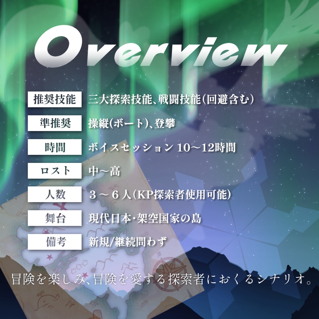 ブロムストイ・アドベンチャー!~女神の秘宝と窮極の門~【CoCシナリオ】