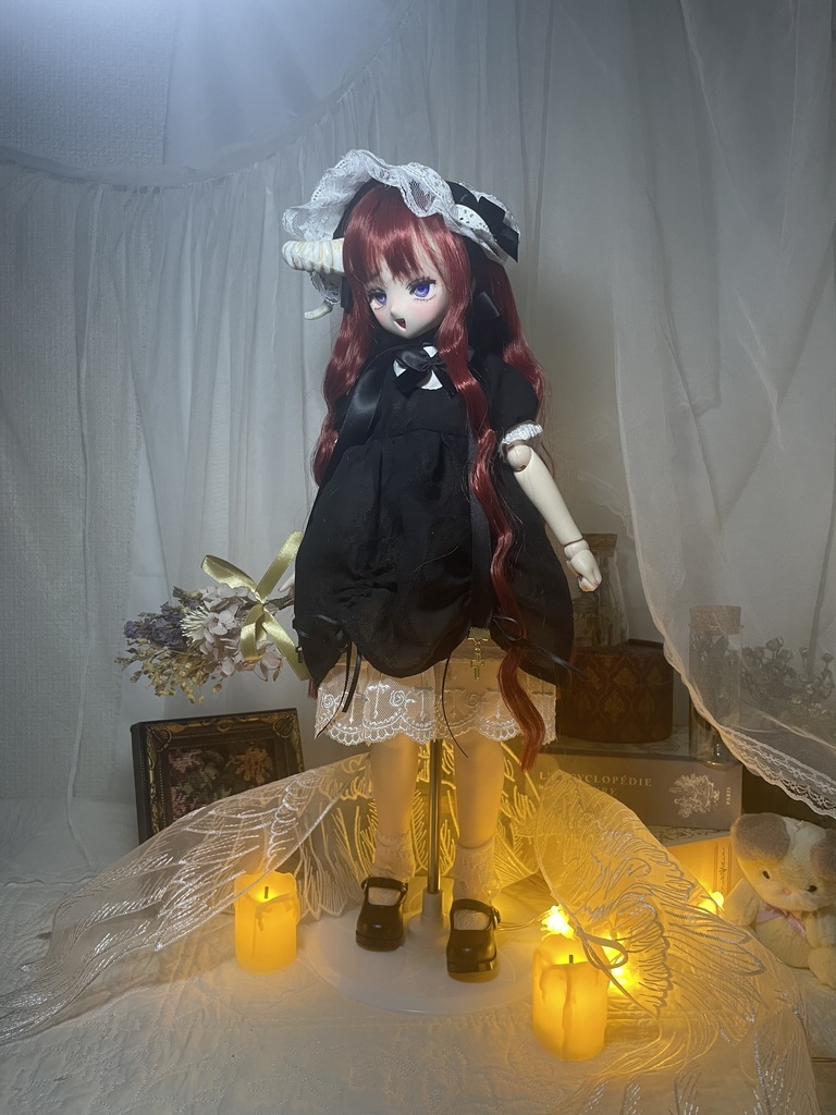 はばたきのゴシックワンピ