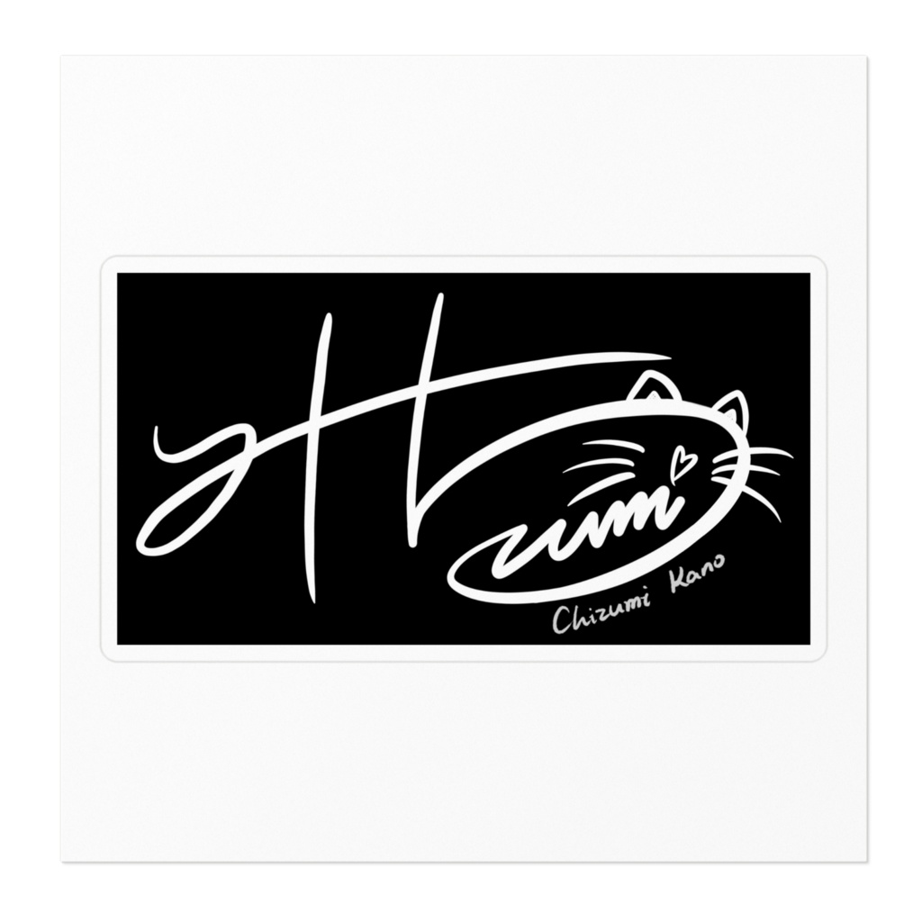 CzumiArt Brand Logo Sticker - Black