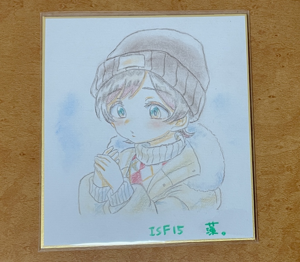 木下ひなた　ミニ色紙-A