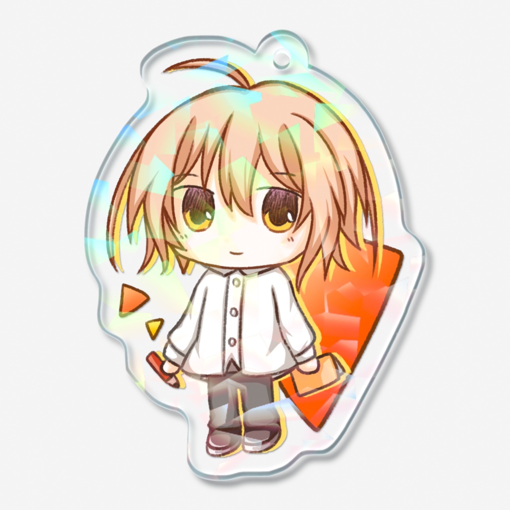 うちの子創作アクキー(あさひ)