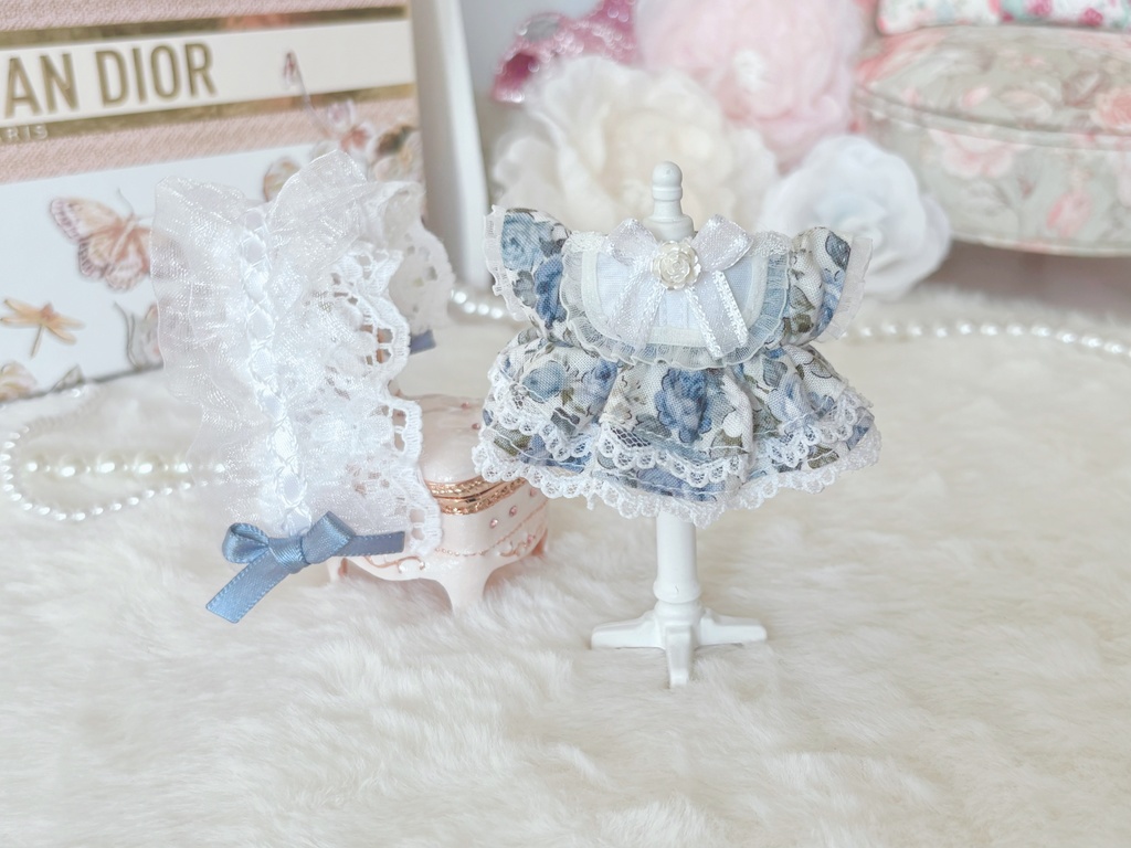 8cm♡爽やかなばらのわんぴ~す🦋