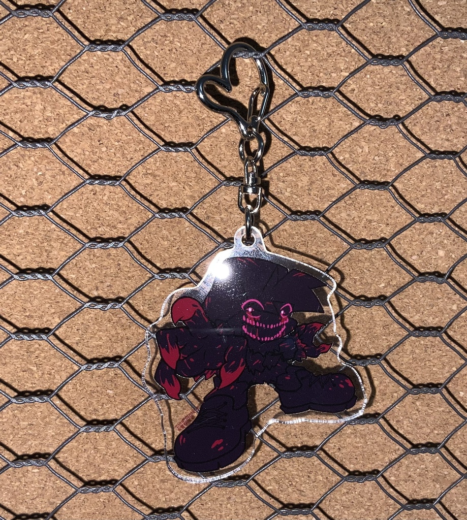 Corrupted BF Acrylic Keychain