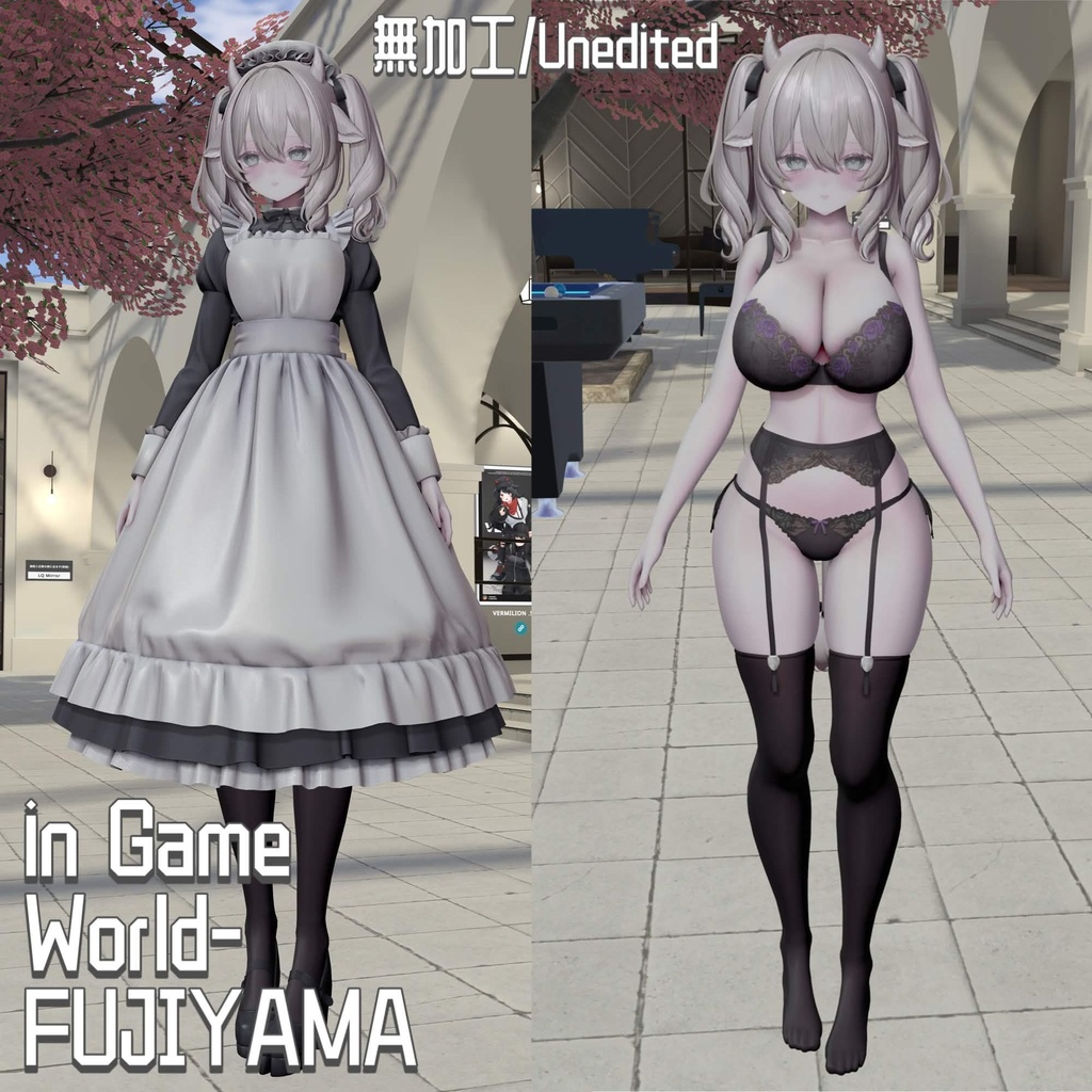 【V2アップデート】服も髪も2.5次元⁉ 繊細セミマット全身Poiyomi Material(ルミナ+汎用)
