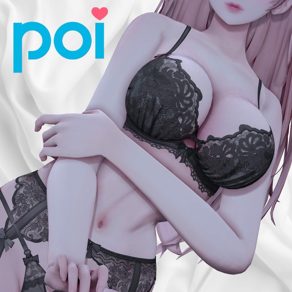 【V2アップデート】服も髪も2.5次元⁉ 繊細セミマット全身Poiyomi Material(ルミナ+汎用)