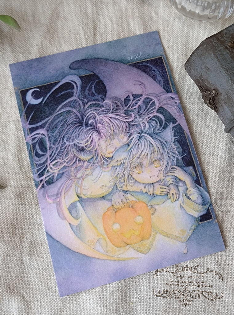 ポストカード [ ハロウィンの夜には… ]
